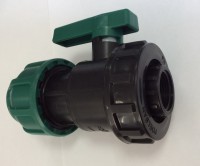 1034  Кран ПНД 32 -  3/4" разъёмный внутр. POELSAN - СпецНасос, г.Екатеринбург