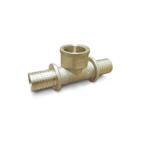 Тройник латунный Varmega Slide-fit с вн. р.20х1/2 - СпецНасос, г.Екатеринбург